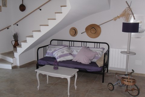 l'escalier vers l'étage